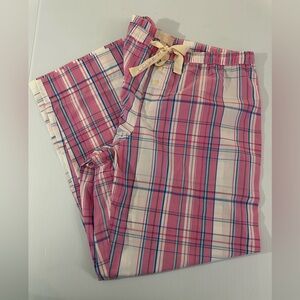 GAP | Pink Plaid Pajama pants | M